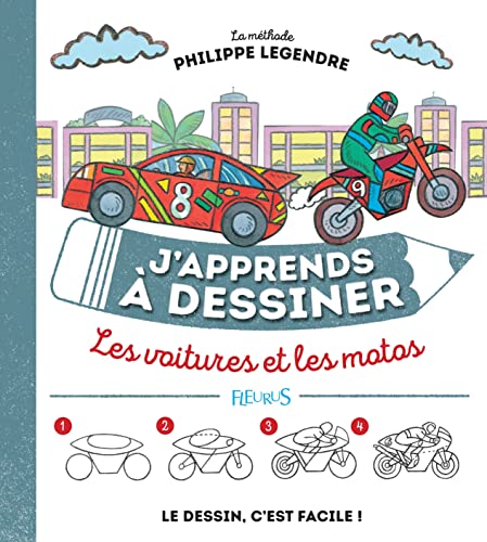 J'apprends à dessiner les voitures et les motos