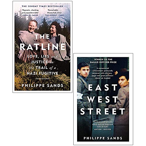 Philippe Sands 2 Books Collection Set (The Ratline, East West Street)