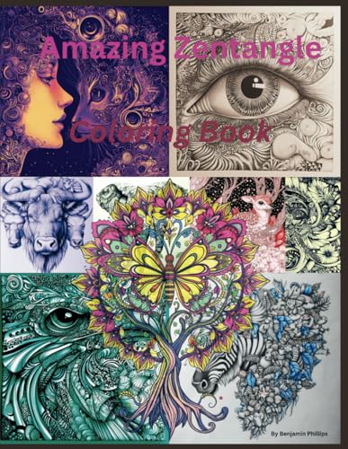 Amazing Zentangle: Coloring Book von Independently published