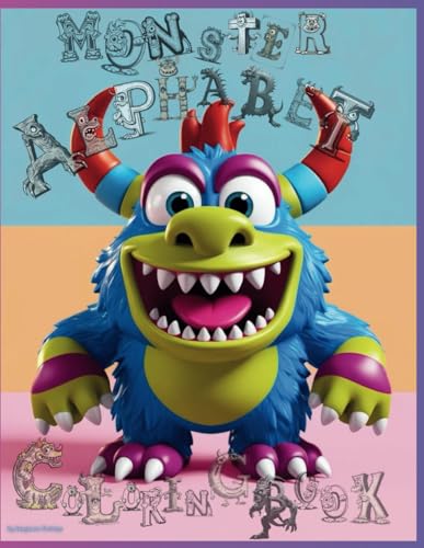 Monster Alphabet: Coloring book von Independently published