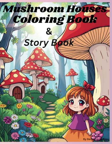 Mushroom Houses: Coloring Book von Independently published