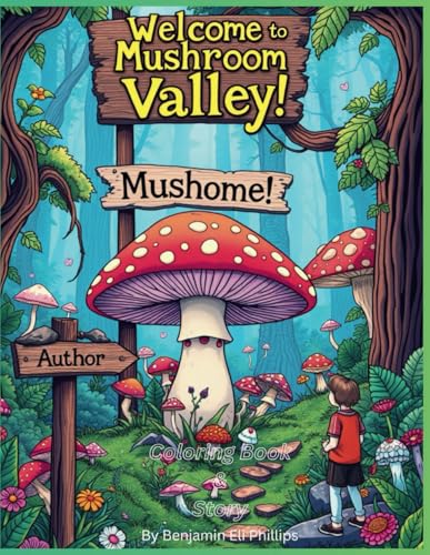 Mushroom Vally: Coloring Book von Independently published