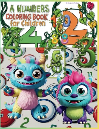 A Numbers Coloring Book For Children von Independently published