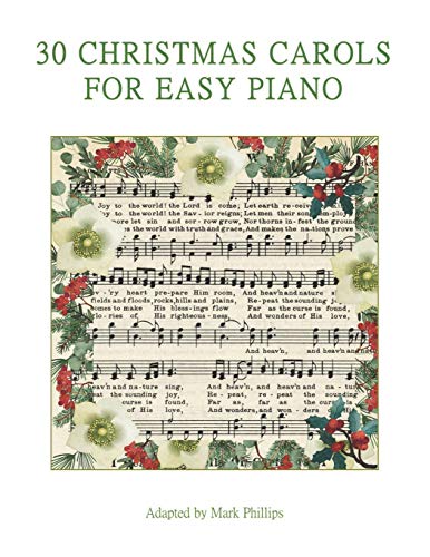 30 Christmas Carols for Easy Piano