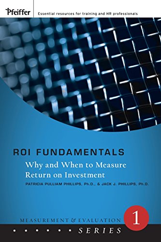 ROI Fundamentals: Why and When to Measure Return on Investment (Measurement and Evaluation)