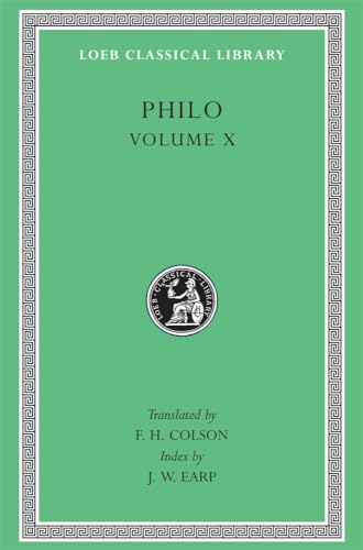 Philo, Volume X: The Embassy to Gaius. General Indexes von Harvard University Press