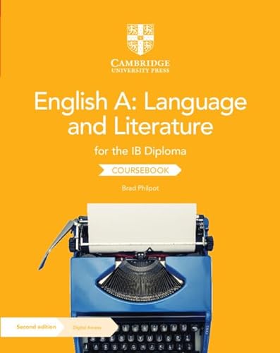 English A: Language and Literature for the Ib Diploma Coursebook von Cambridge University Pr.