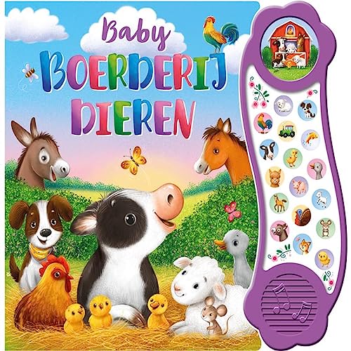 Baby boerderijdieren - Geluidenboek von Rebo Publishers