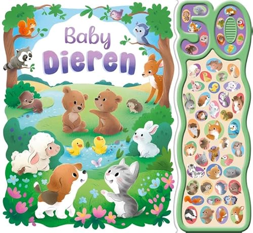 Babydieren – 50-geluidenboek von Rebo Productions