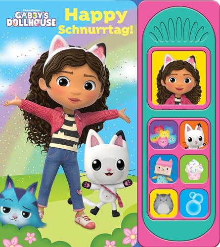 Gabby's Dollhouse - Happy Schnurrtag! - Soundbuch - Pappbilderbuch mit 7 Geräuschen