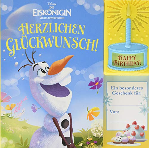 Geburtstags-Soundbuch, Disney Die Eiskönigin, Herzlichen Glückwunsch!