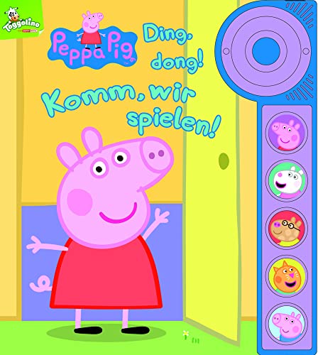 Peppa Pig - Ding, dong! Komm, wir spielen! - Soundbuch: Tönendes Buch