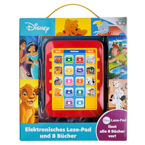 Disney - Mein Vorleser - Elektronisches Lese-Pad mit 8 Hardcover-Büchern