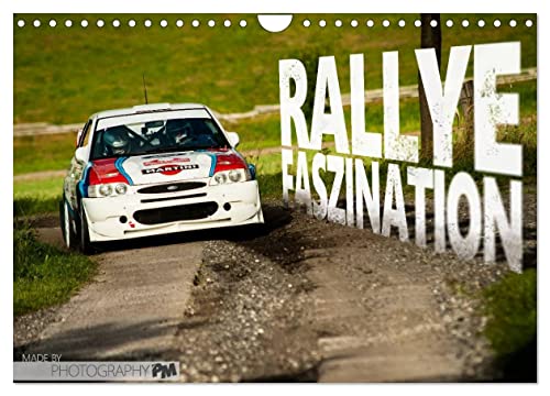 Rallye Faszination 2024 (Wandkalender 2024 DIN A4 quer), CALVENDO Monatskalender von CALVENDO