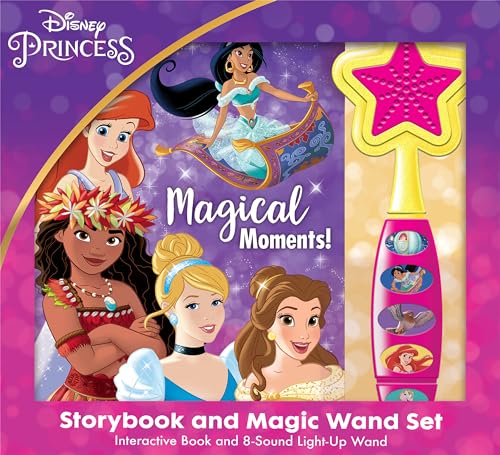 Disney Princess: Magical Moments! Storybook and Magic Wand Sound Book Set von PI Kids