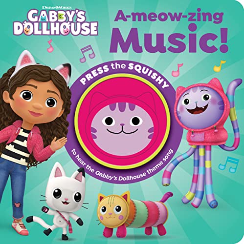 DreamWorks Gabby's Dollhouse: A-Meow-Zing Music! Sound Book DreamWorks Gabby's Dollhouse: A-Meow-Zing Music! Sound Book