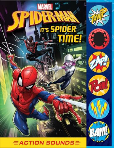 Marvel Spider-Man: It's Spider Time! Action Sounds Sound Book (Play-A-Sound)