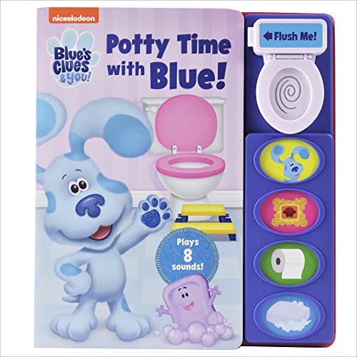 Nickelodeon Blue's Clues & You! - Potty Time with Blue! - Potty Training Sound Book - PI Kids Nickelodeon Blue's Clues & You! - Potty Time with Blue! - Potty Training Sound Book - PI Kids