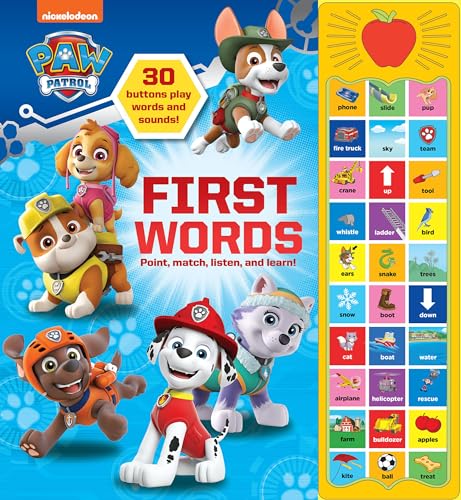 Nickelodeon Paw Patrol: First Words Sound Book Nickelodeon Paw Patrol: First Words Sound Book