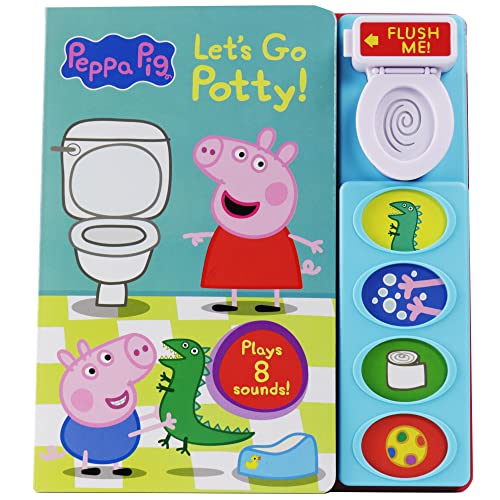 Peppa Pig – Let’s Go Potty! Interactive 5-Button Potty Training Sound Book – PI Kids