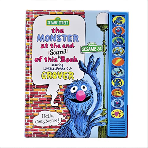 Sesame Street: The Monster at the End of This Sound Book Starring Lovable, Furry Old Grover (Play-A-Sound)