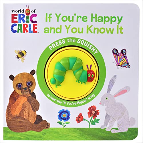 Eric Carle: If you're happy and yo know it: Squishy Button Sound Book (1B SQUISHY) von PI Kids
