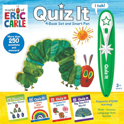 World of Eric Carle: Quiz It 4-Book Set and Smart Pen World of Eric Carle: Quiz It 4-Book Set and Smart Pen von Publications International, Limited
