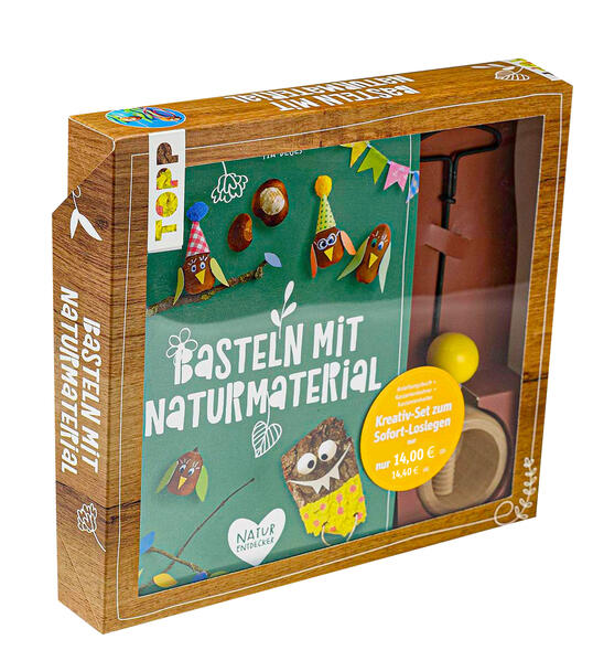 Kreativ-Set Basteln mit Naturmaterial von Frech Verlag GmbH