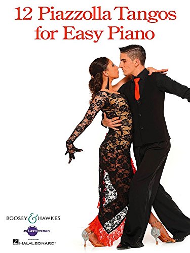 12 Tangos for easy piano --- Piano (facile)
