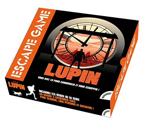 Boîte Escape Game Lupin: Vous avez 1h pour cambrioler et vous échapper ! von MARABOUT