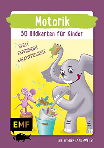 Motorik – 30 Bildkarten für Kinder im Kindergarten- und Vorschulalter: Nie wieder Langeweile! Spiele, Experimente und kleine Kreativprojekte für Zwischendurch Motorik – 30 Bildkarten für Kinder im Kindergarten- und Vorschulalter: Nie wieder Langeweile! Spiele, Experimente und kleine Kreativprojekte für Zwischendurch