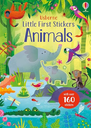 Little First Stickers Animals von Usborne