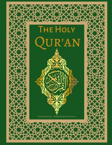 The Holy Quran: English Translation of The Noble Qur'an | Green Cover | English Edition The Holy Quran: English Translation of The Noble Qur'an | Green Cover | English Edition von Independently published