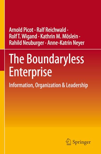 The Boundaryless Enterprise: Information, Organization & Leadership von Springer
