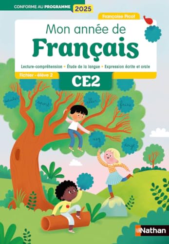 Mon année de francais - CE2 - Fichier élève 2 - Editions 2025 von NATHAN