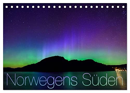 Norwegens Süden (Tischkalender 2025 DIN A5 quer), CALVENDO Monatskalender von CALVENDO