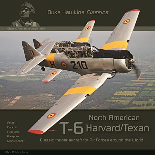 North American T-6 Harvard/Texan: Aircraft in Detail (Duke Hawkins Classics, 2)