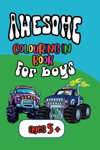 AMAZING colouring in book for boys von Independently published
