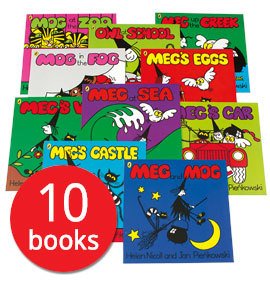 The Book People - Meg & Mog Picture Book Shrinkwrap