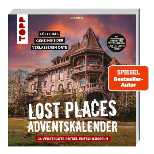 Lost Places Escape-Adventskalender – Lüfte das Geheimnis der verlassenen Orte: 24 versteckte Rätsel entschlüsseln: Mit einzigartigen Fotografien und Geheimnissen von echten verlassenen Orten. Lost Places Escape-Adventskalender – Lüfte das Geheimnis der verlassenen Orte: 24 versteckte Rätsel entschlüsseln: Mit einzigartigen Fotografien und Geheimnissen von echten verlassenen Orten. von Frech