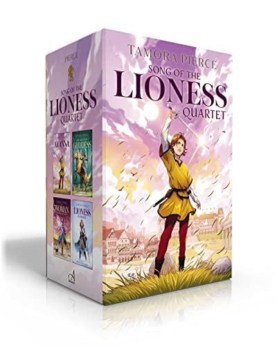 Song of the Lioness Quartet (Hardcover Boxed Set): Alanna; In the Hand of the Goddess; The Woman Who Rides Like a Man; Lioness Rampant von Atheneum Books for Young Readers
