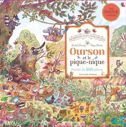 Ourson et le pique-nique: Promenons-nous dans les bois von GALLIMARD JEUNE