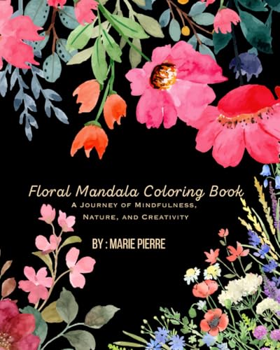 Floral Mandala Coloring Book von Independently published