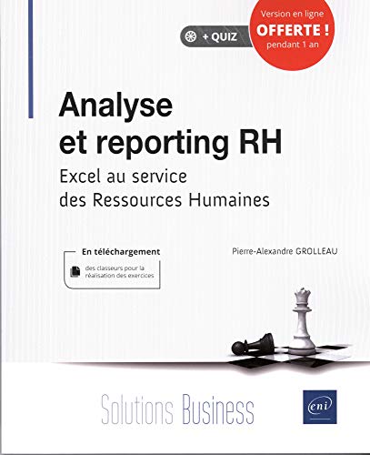 Analyse et reporting RH - Excel au service des Ressources Humaines von Editions ENI