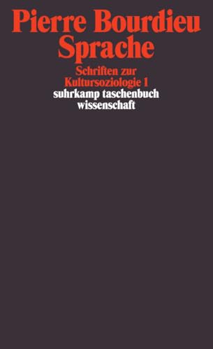 Schriften: Band 9: Sprache. Schriften zur Kultursoziologie 1 (suhrkamp taschenbuch wissenschaft) von Suhrkamp Verlag AG