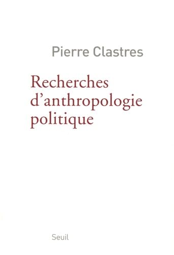 Recherches d'anthropologie politique von Seuil