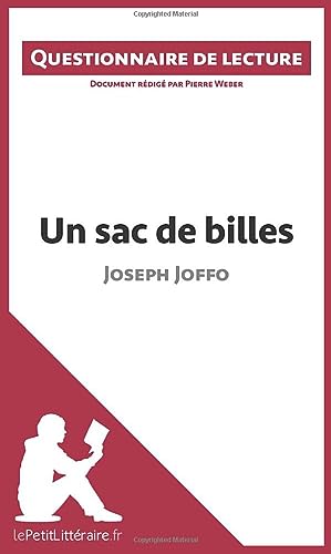 Un sac de billes de Joseph Joffo: Questionnaire de lecture von LEPETITLITTERAI