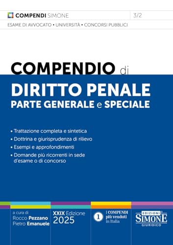 Compendio di Diritto Penale parte generale e speciale von Edizioni Simone