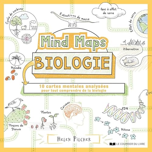 Mind Maps Biologie - 10 cartes mentales analysées pour tout comprendre de la biologie von COURRIER LIVRE