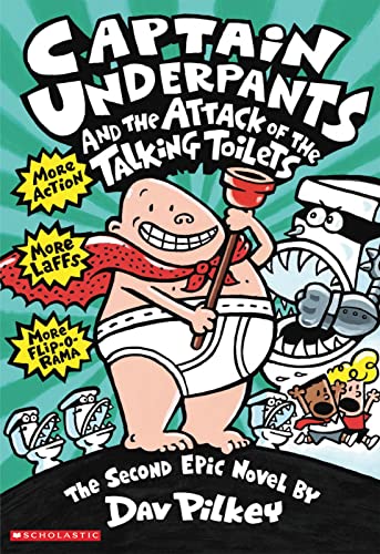 Captain Underpants & The Attack of the Talking Toilets von Scholastic